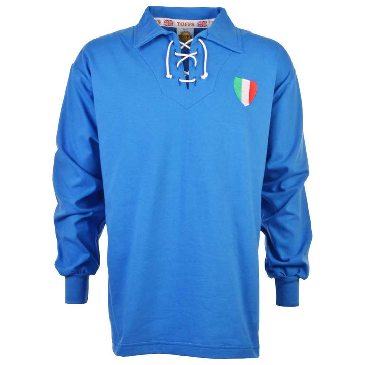 Italy 1940-1950s Retro Football Shirt_0