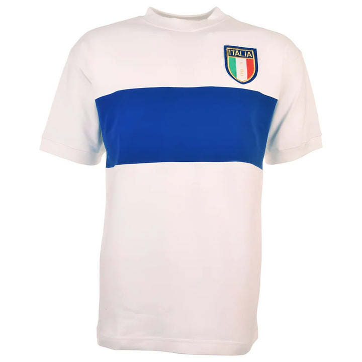 Italy 1954 Away Retro Football Shirt_0