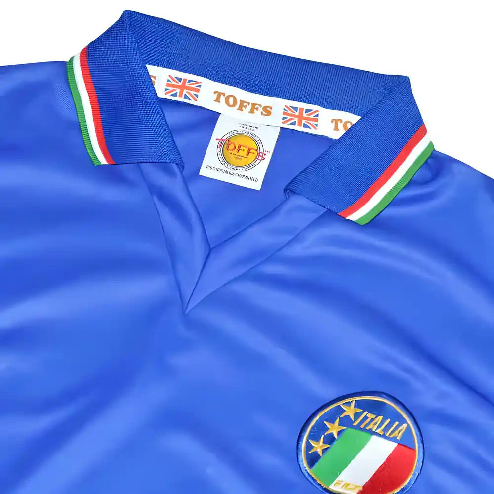 Italy 1990 World Cup Home Retro Football Shirt_2