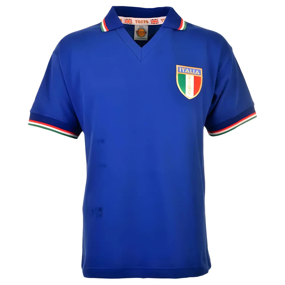 Italy 1982 World Cup Winners Rossi 20 Retro Football Shirt_1