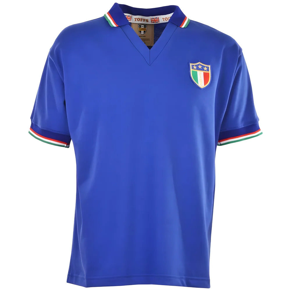 Italy 1983 Retro Football Shirt_0