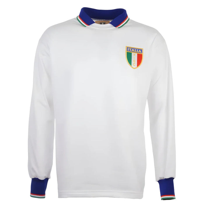 Italy 1982 Away Retro Football Shirt_0