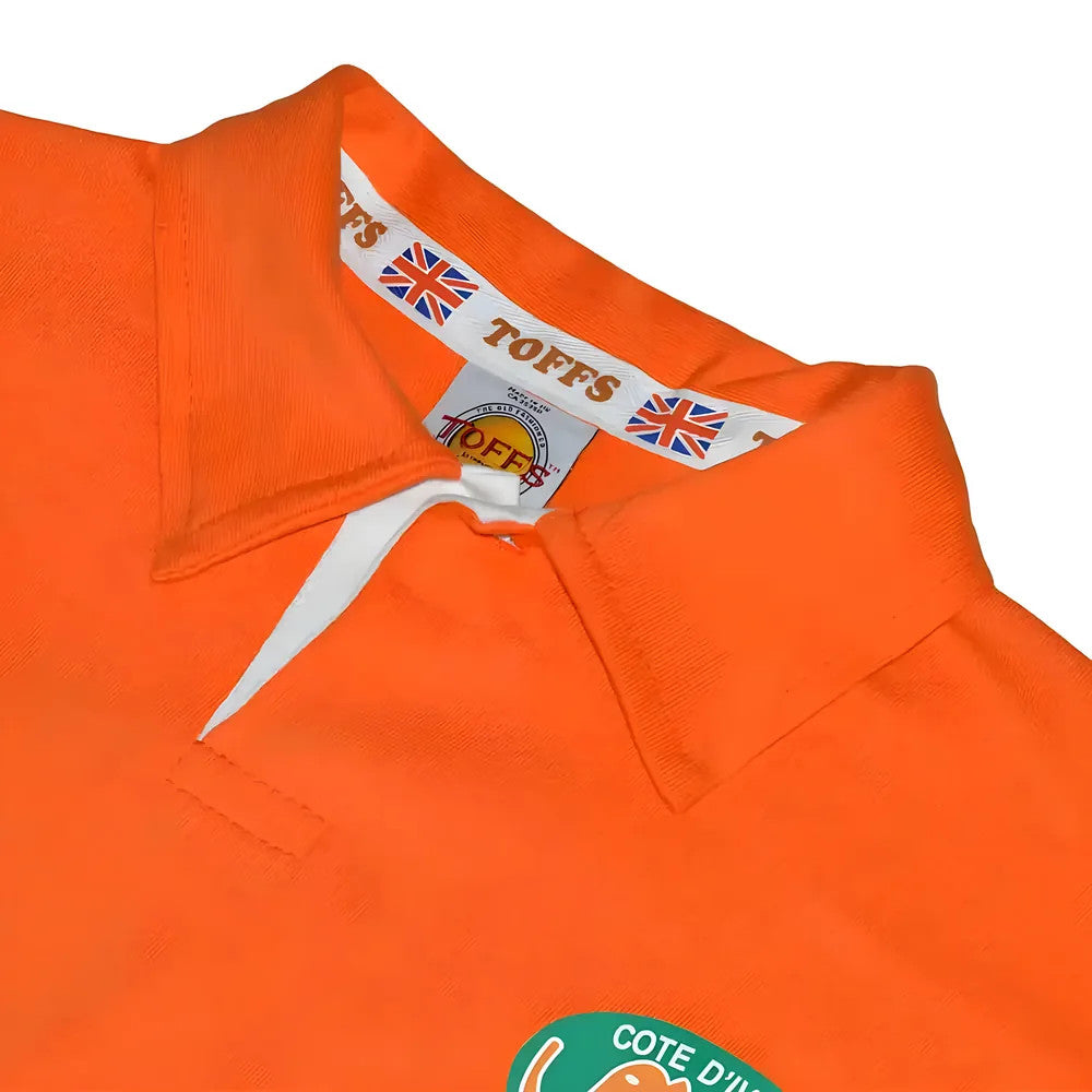 Ivory Coast 1980s Retro Football Shirt_2