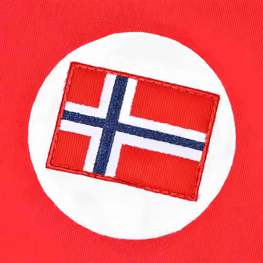 Norway 1960s Retro Football Shirt_1