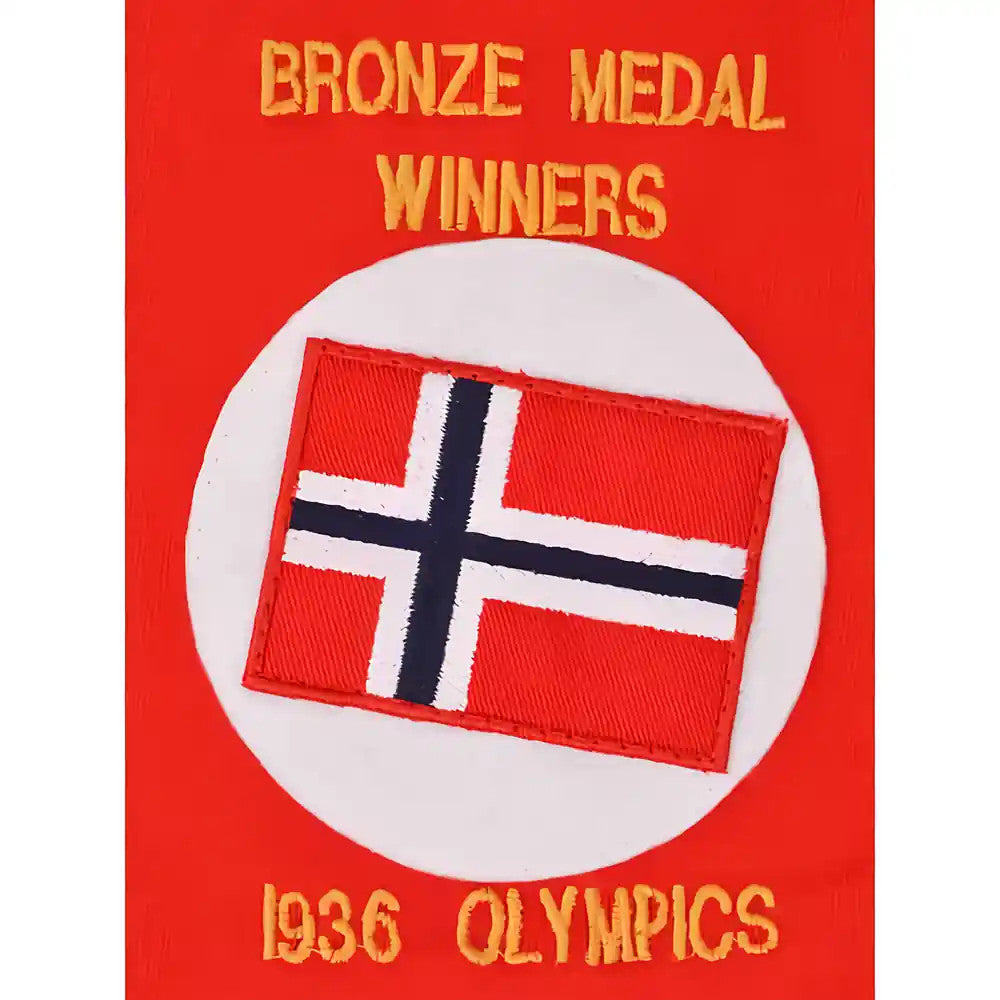 Norway 1936 Retro Football Shirt_1