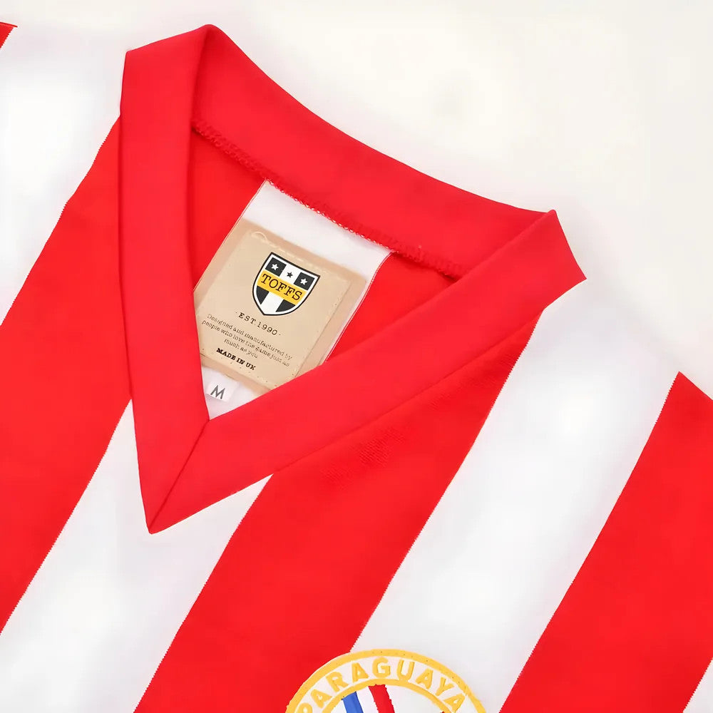 Paraguay 1960s Retro Football Shirt_2