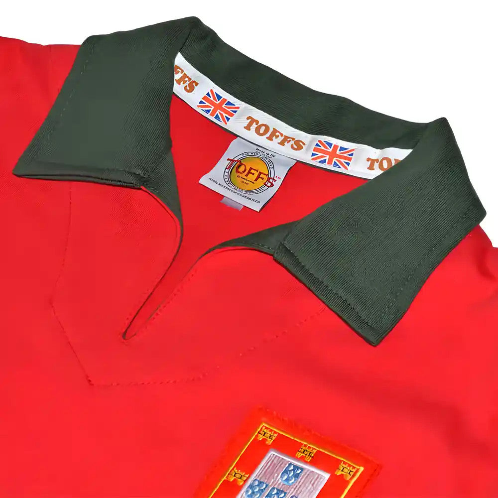 Portugal 1960s Retro Football Shirt_2