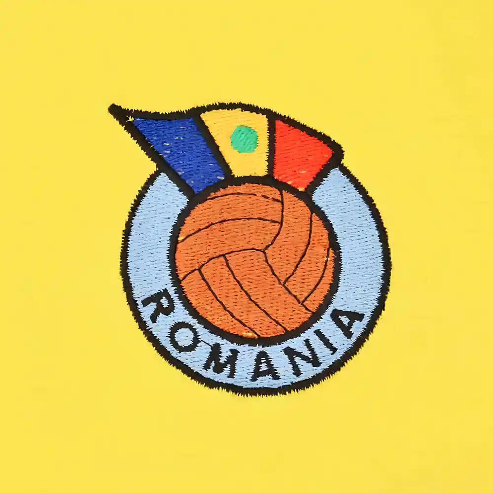 Romania 1960s Retro Football Shirt_1