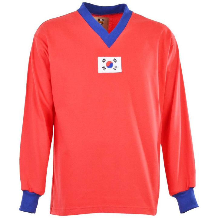 South Korea 1950s Retro Football Shirt_0