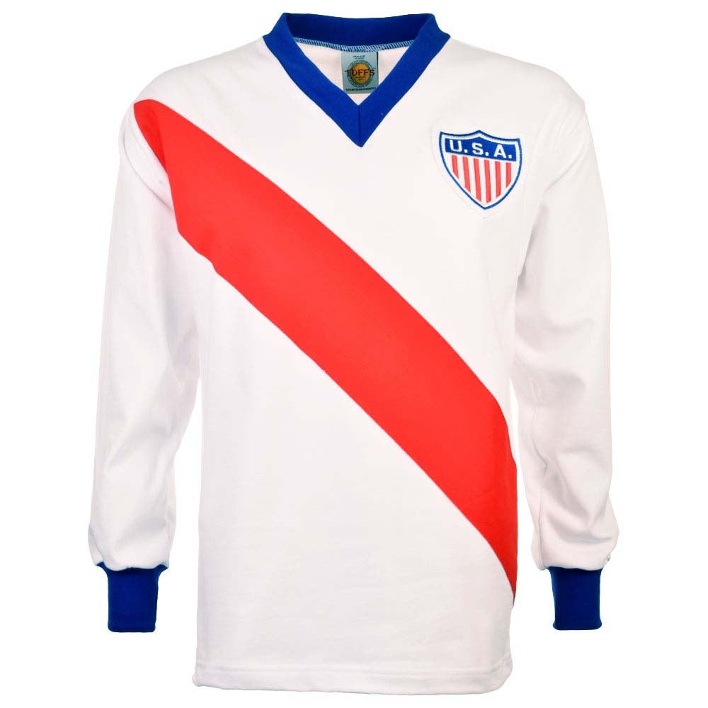USA 1950 World Cup Retro Football Shirt_0
