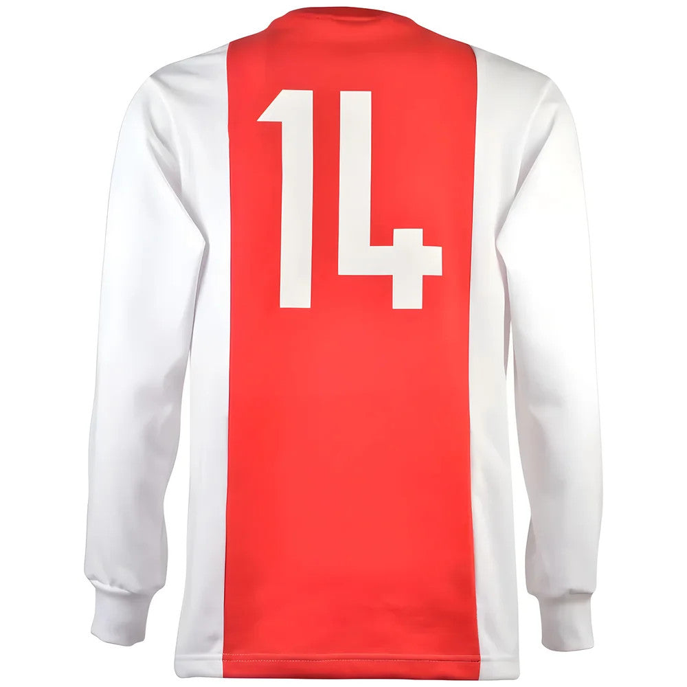 Ajax 1970s No. 14 Retro Football Shirt_1