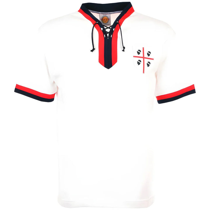 Cagliari 1970s Retro Football Shirt_0