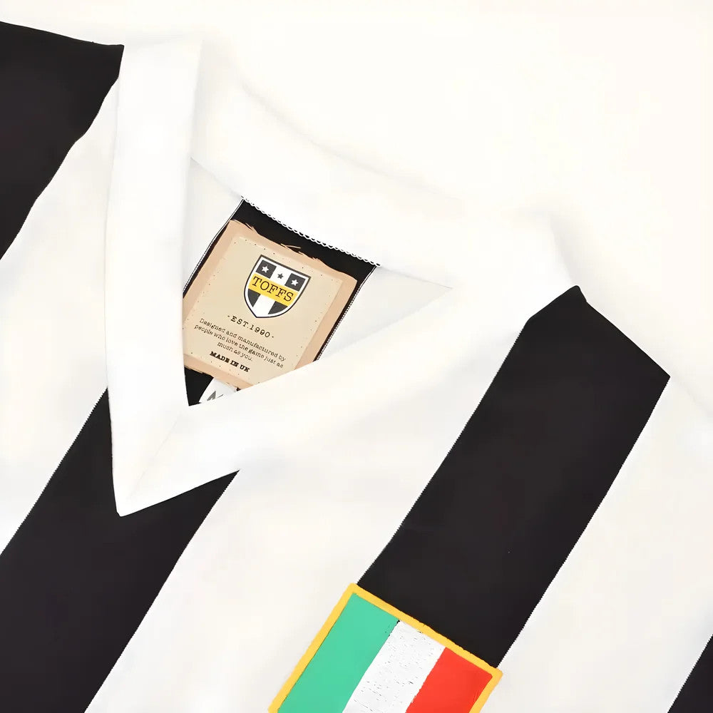 Juventus 1960 V Neck Retro Football Shirt_2