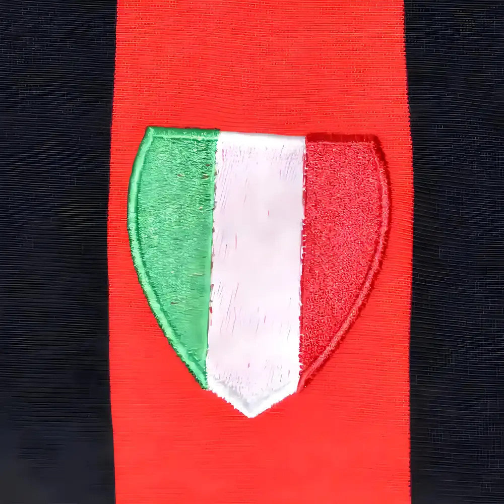 A C Milan 1950s Retro Football Shirt_1