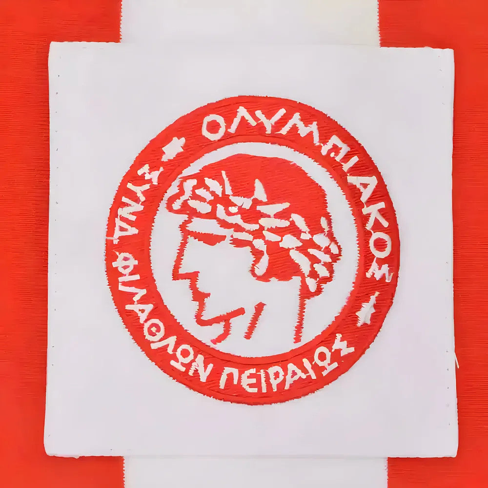 Olympiakos 1970s Retro Football Shirt_1