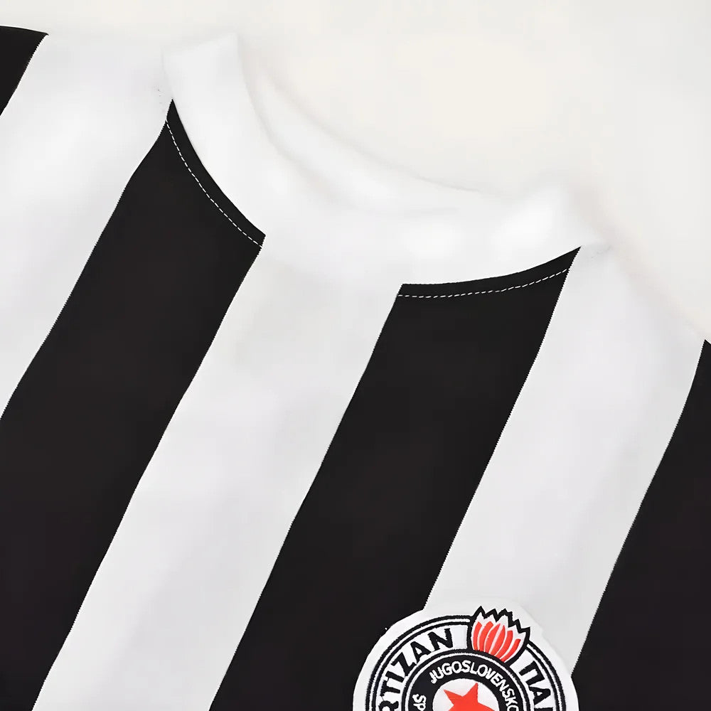 Partisan Belgrade 1960s Retro Football Shirt_2