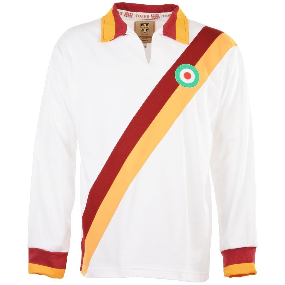 Roma 1966 Copa Italia Retro Football Shirt_0