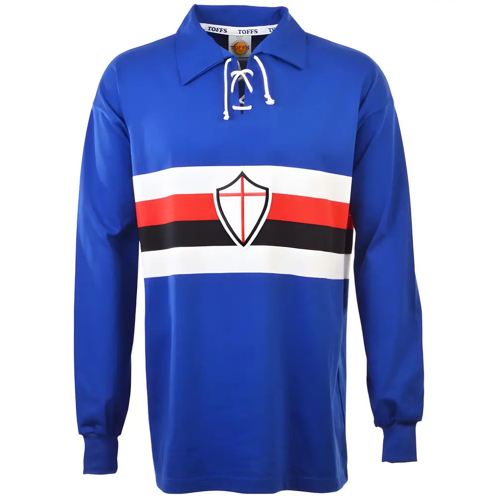 Sampdoria 1950s Retro Football Shirt_0