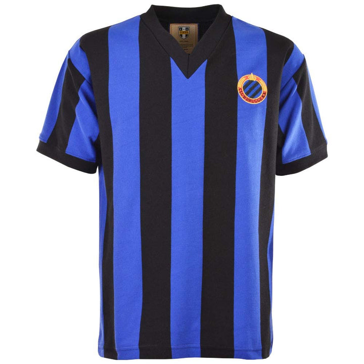 Brugge 1960s Retro Football Shirt_0