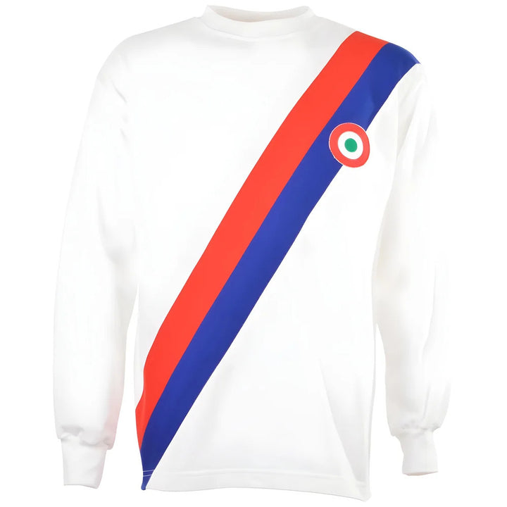 Bologna Copa Italia Winners 1970 Retro Football Shirt_0