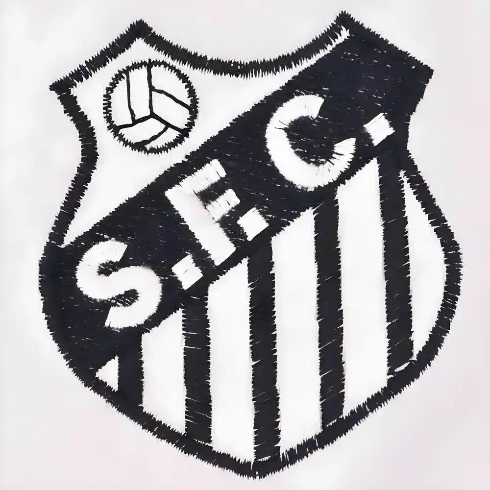 Santos 1950s-1960s Home Retro Football Shirt_1