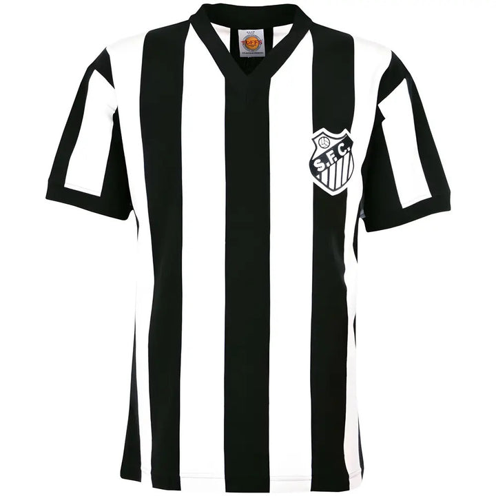 Santos 1970s Retro Football Shirt_0