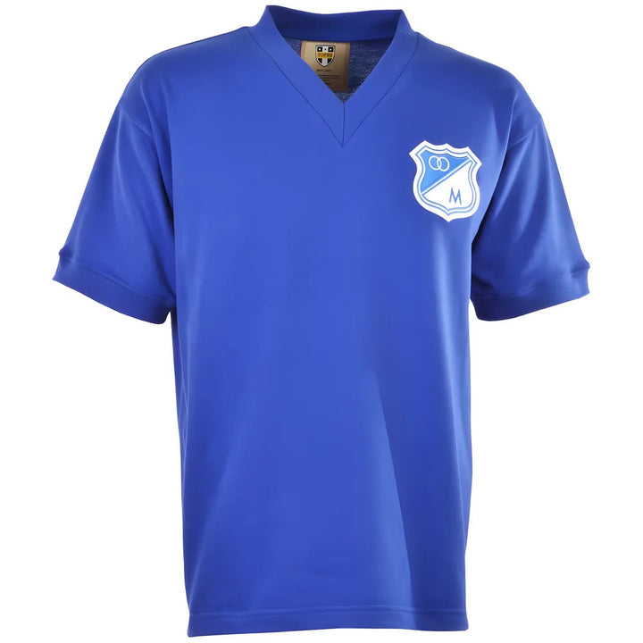 Millionarios 1940s Retro Football Shirt_0