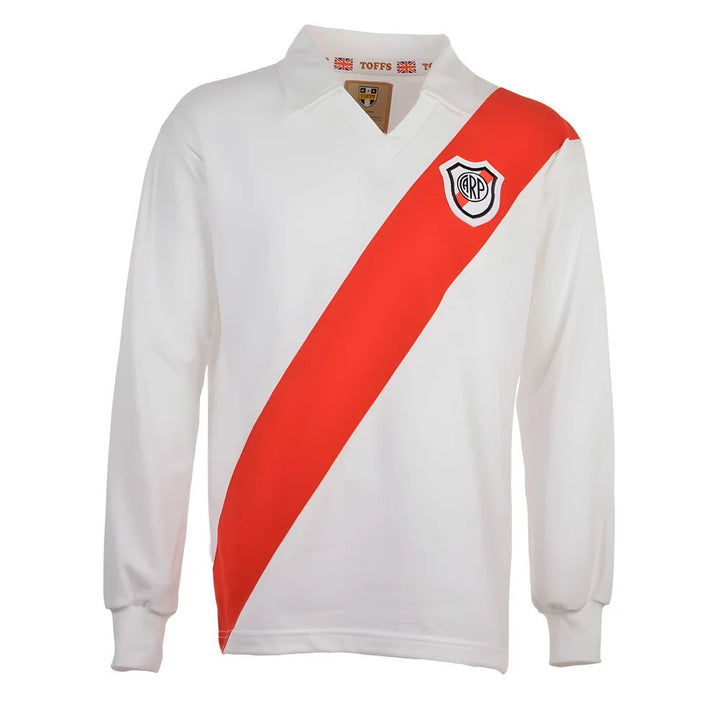 Riverplate 1960s-1970s Retro Football Shirt_0