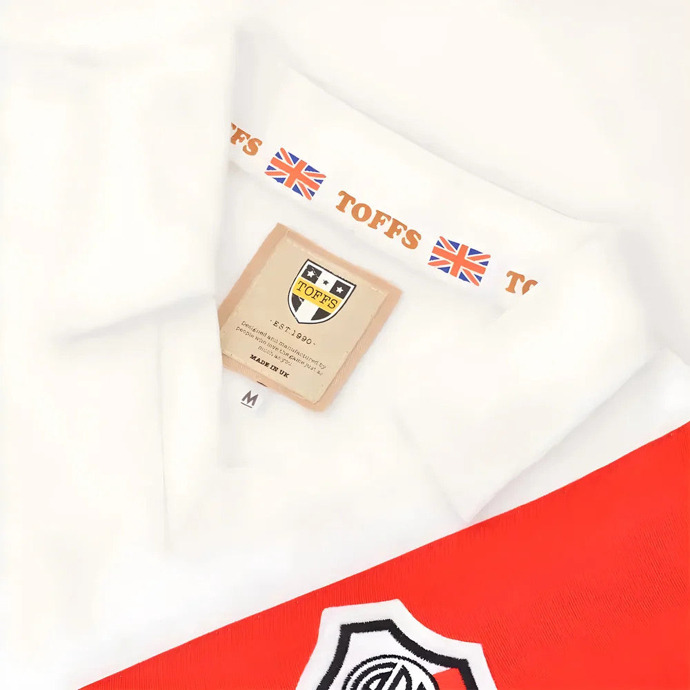 Riverplate 1960s-1970s Retro Football Shirt_2