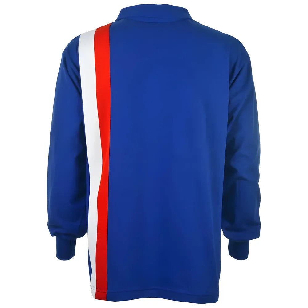 Escape to Victory Sly Stallone Blue Retro Football Shirt_1