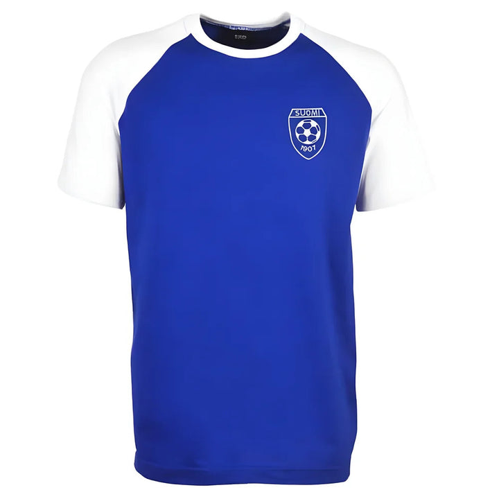 Finland Raglan Sleeve Royal/White T-Shirt_0