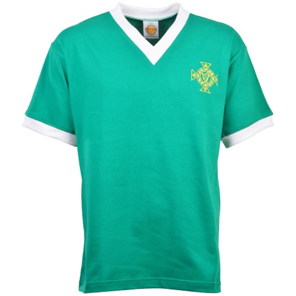 Northern Ireland 1956 Retro Football Shirt_0