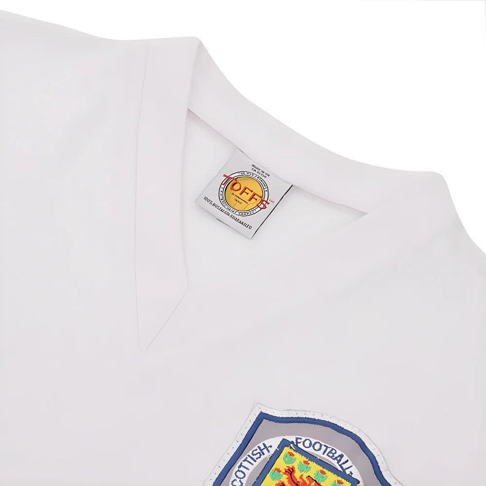 Scotland 1958 Away Retro Football Shirt_2