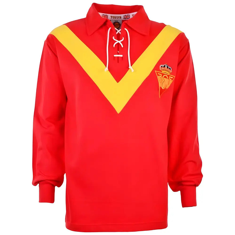 Spain 1924 Retro Football Shirt_0