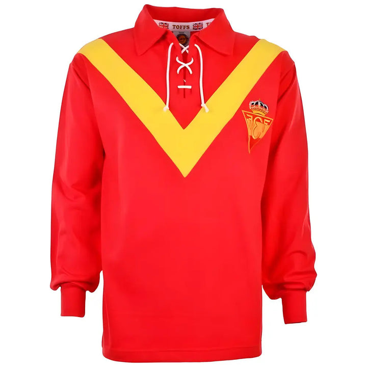 Spain 1924 Retro Football Shirt_0