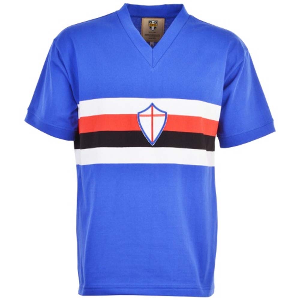 Sampdoria 1946 Retro Football Shirt_0