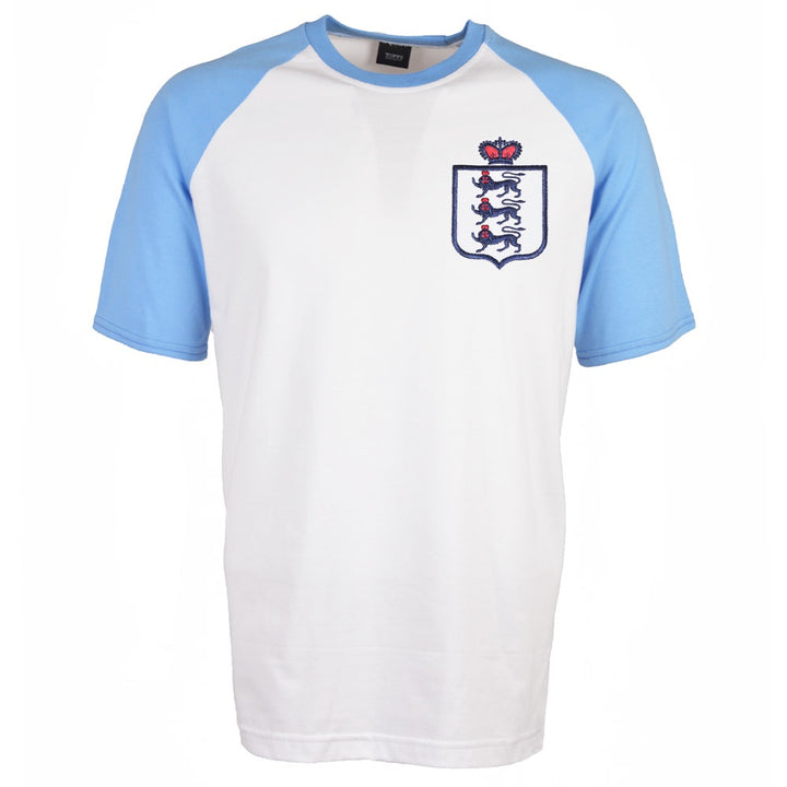 England 2018 Raglan Home Retro Football Shirt_0