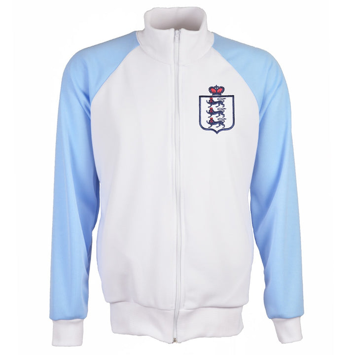 England 2018 Raglan Retro Track Jacket (White)_0