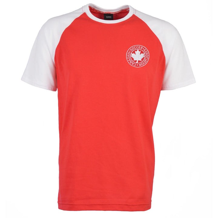Canada 2018 Raglan Retro Football Shirt_0
