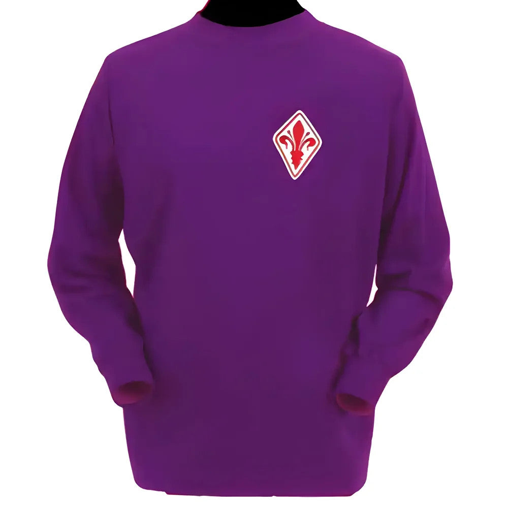 Fiorentina 1960s Retro Football Shirt_0