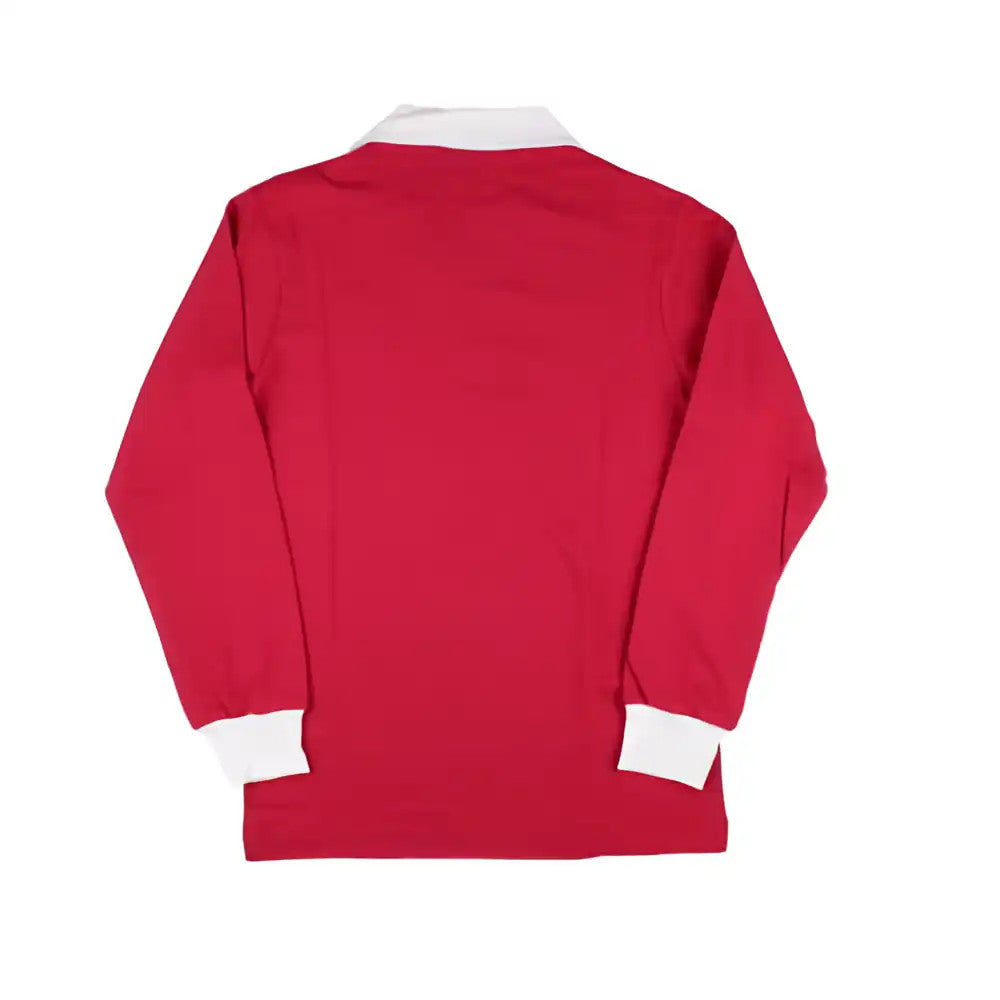 Manchester Reds 1970s Long Sleeve Retro Shirt (Your Name)_1