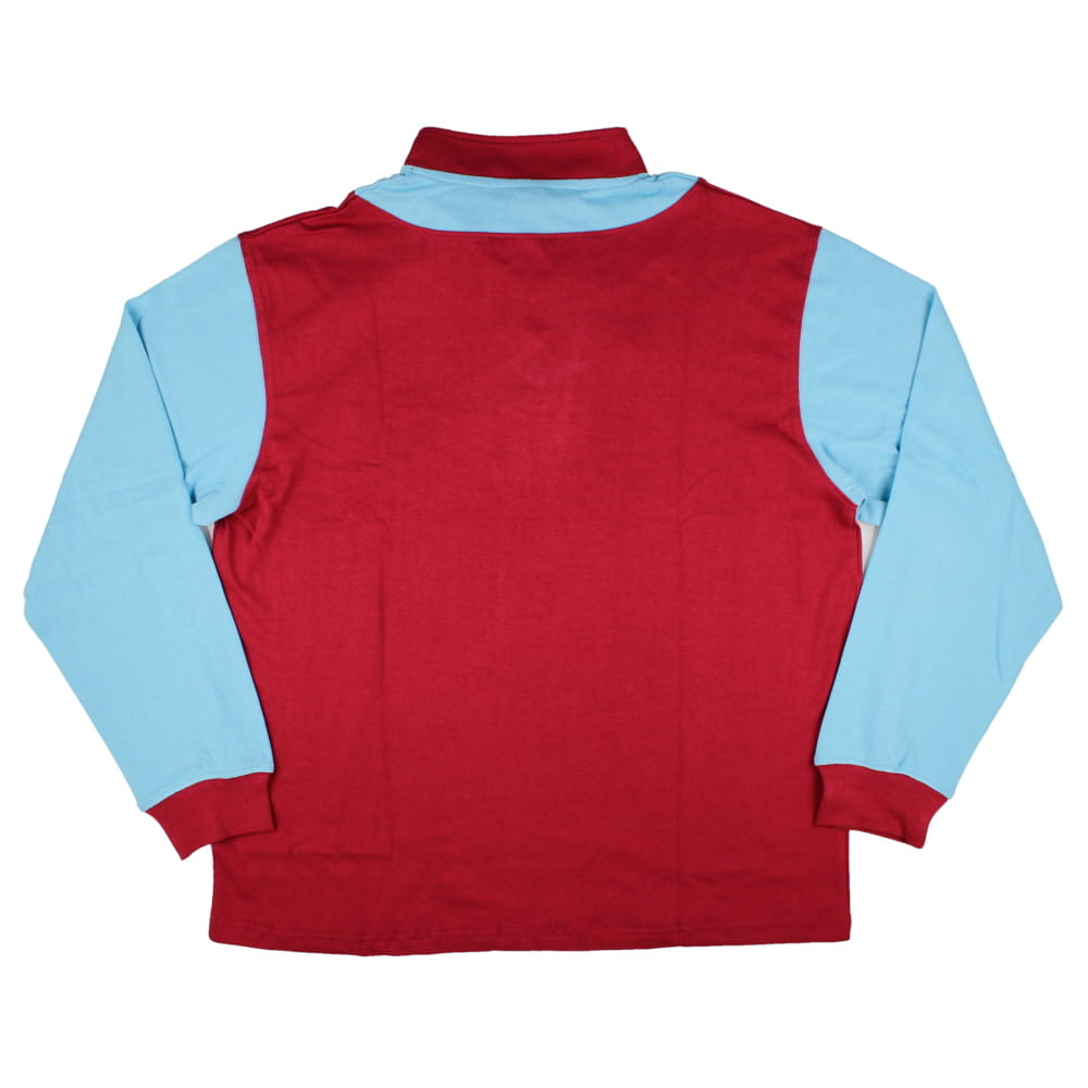 Aston Villa 1935-36 Retro Football Shirt (Your Name)_1