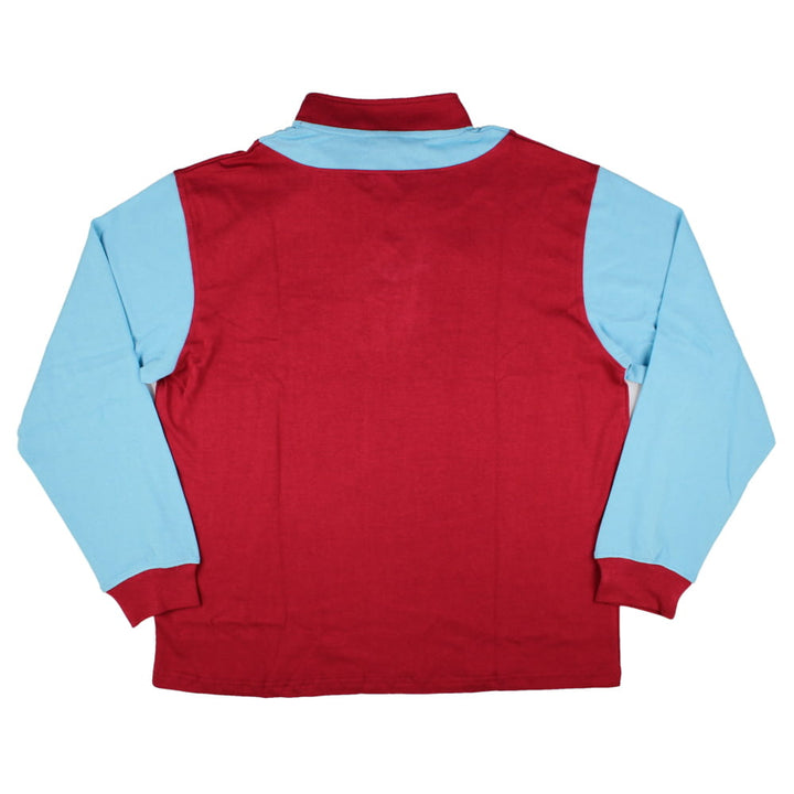 Aston Villa 1935-36 Retro Football Shirt (Your Name)_1
