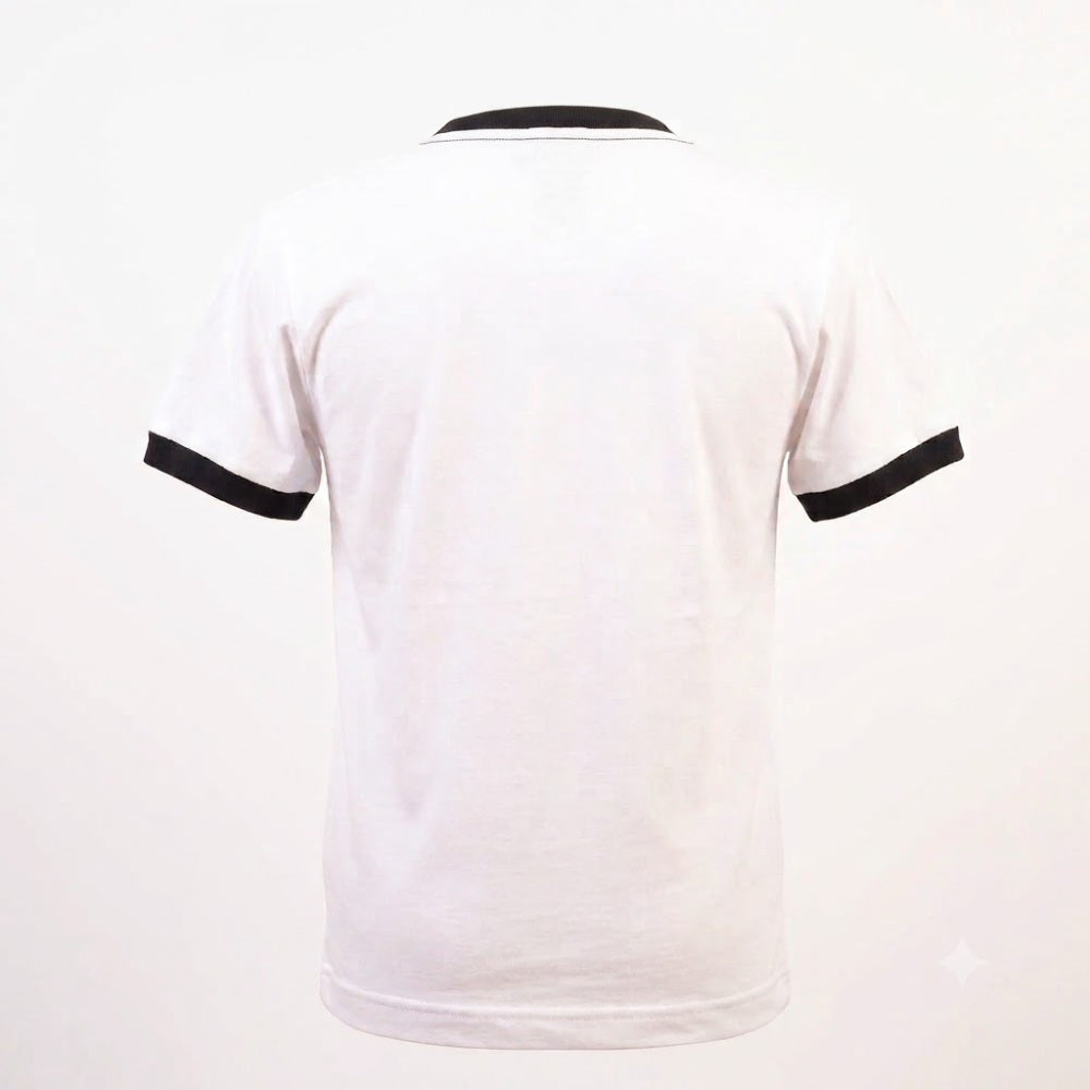 Kids West Germany 12th Man - White/Black Ringer (Your Name)_1