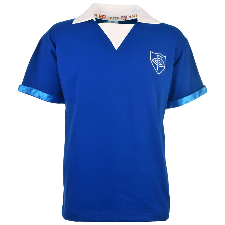 Chelsea FC S/Sleeve Kids Retro Football Shirt_0