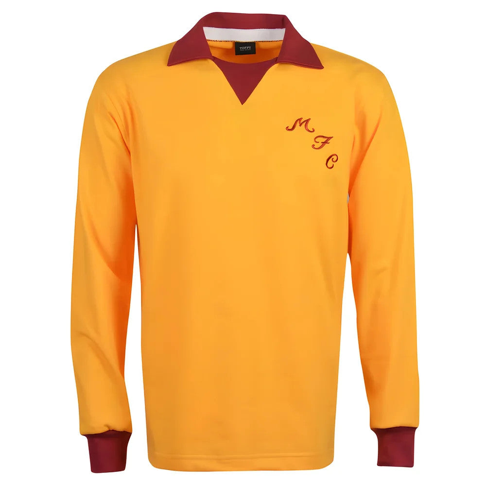 Motherwell 1972-1973 Retro Football Shirt (Your Name)_2