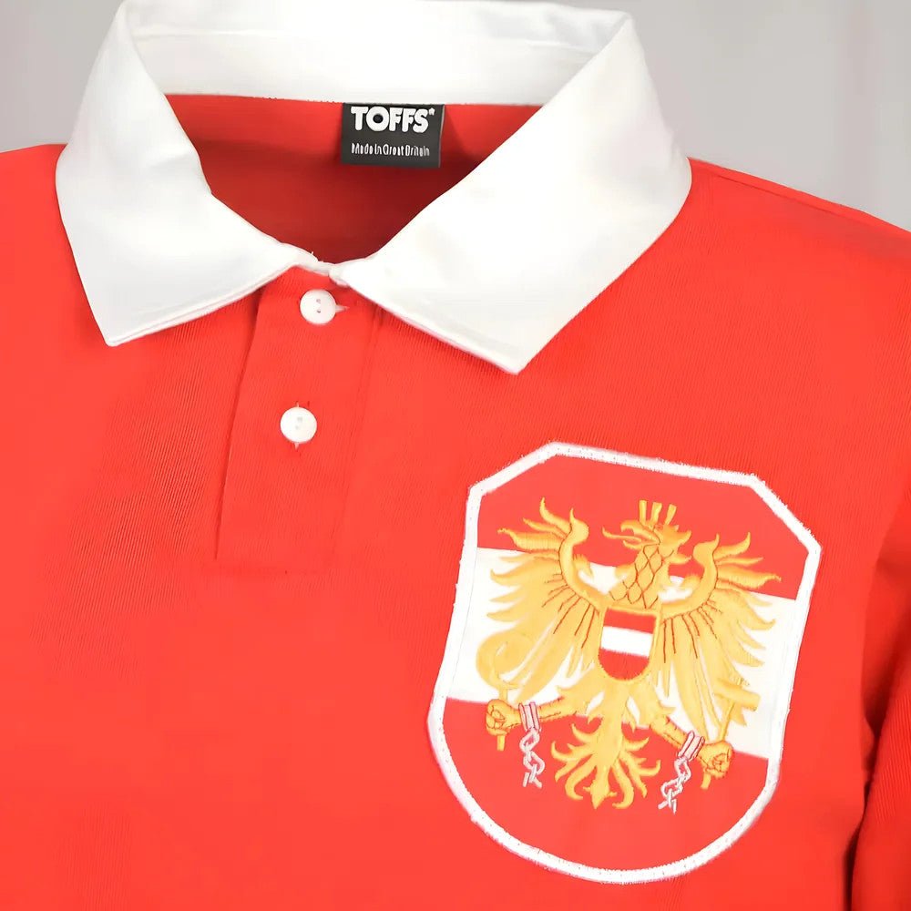 Austria 1950s Away Retro Football Shirt_1