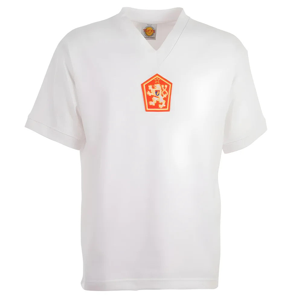 Czechoslovakia 1970 World Cup Kids Retro Football Shirt_0