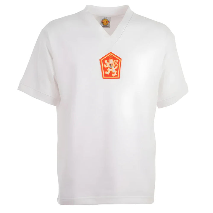 Czechoslovakia 1970 World Cup Kids Retro Football Shirt_0
