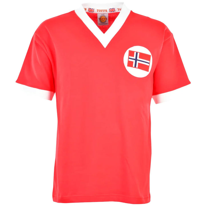 Norway 1960s Kids Retro Football Shirt_0